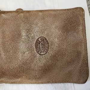 Roots Brown Leather Wallet